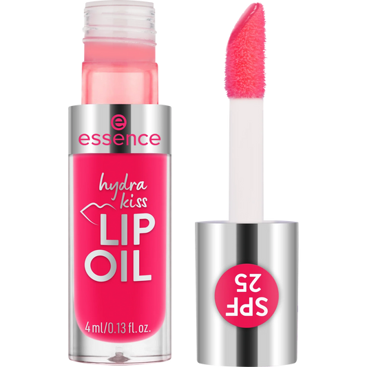 Essence Hydra Kiss Lip Oil, Vegan, 104 Pink Squeeze,