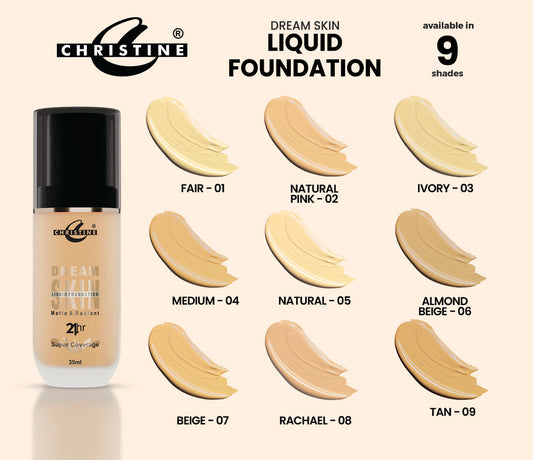 Christine dream skin liquid foundation