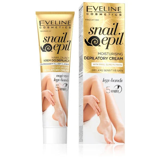 Eveline Royal Snail Epil Moisturising Depilatory Cream with Snail Smile Filerate/Mucin125ml