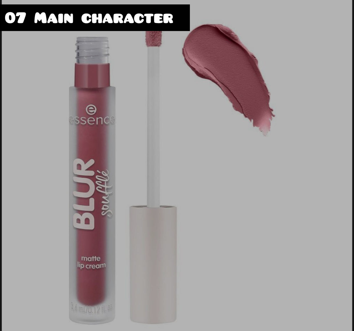 Essence Blur matte lip cream gloss