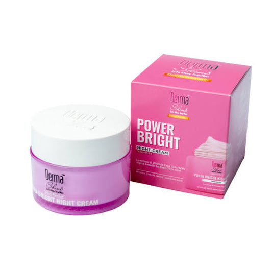 Derma Shine Power bright Cream Brightening Cream 50gm night
