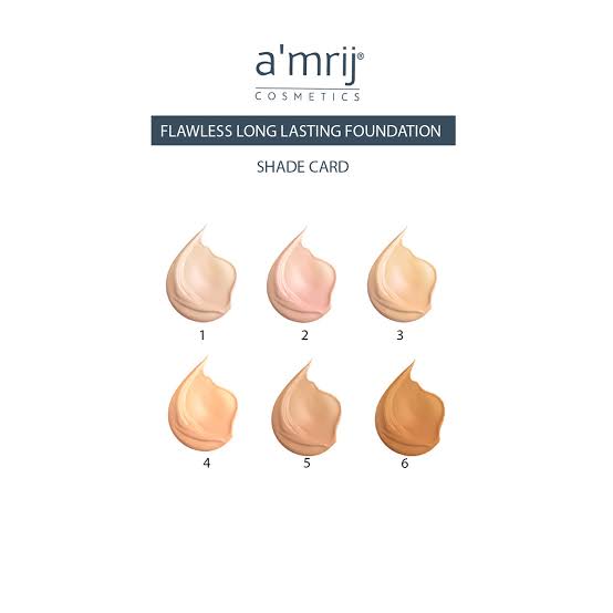 Amrij Flawless Long Lasting Foundation