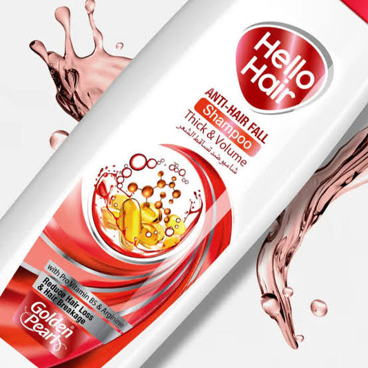 Golden Pearl Hello Hair - Anti Hair Fall Shampoo 360ml