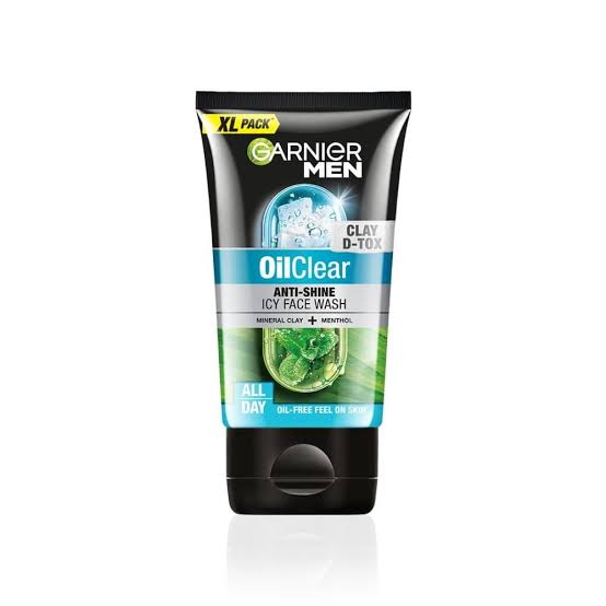 Garnier Men Oil Clear Clay D - Tox menthol Facewash 100gm
