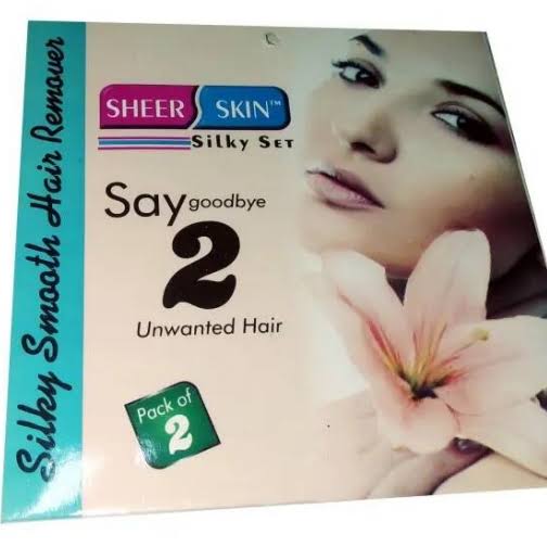 Silky mat hair remover saygoodbye to unwanted Hair packOF2 regmal