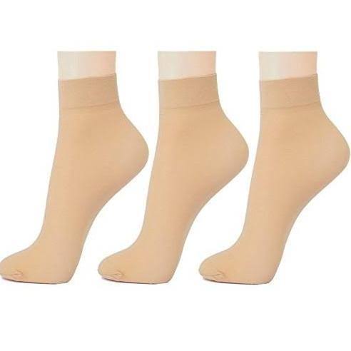Socks cotton skin color for Women