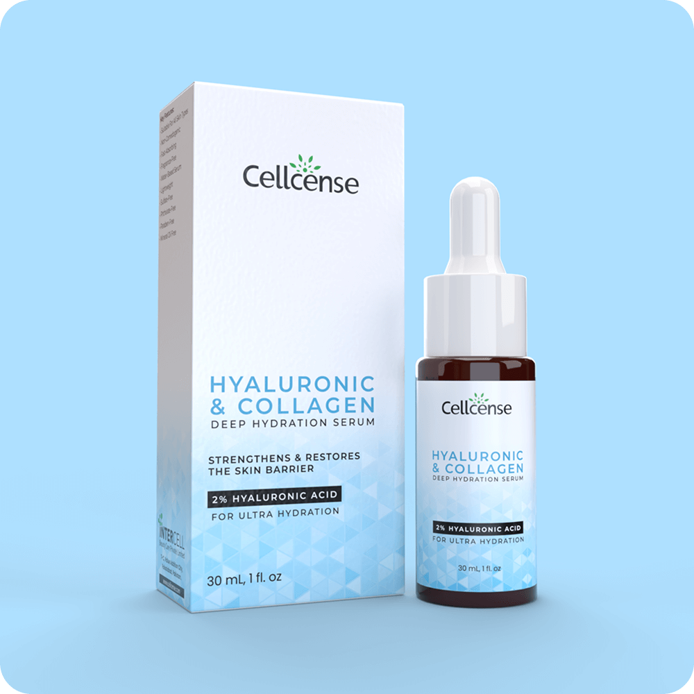 Cellcense Hyaluronic & Collagen face Serum 30ml