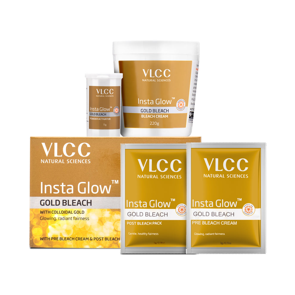 VLCC Insta Glow Gold Bleach Kit