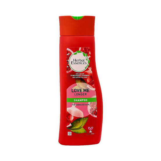 Herbal essence shampoo love me longer pomegranate & red berries for damage hair 400ml