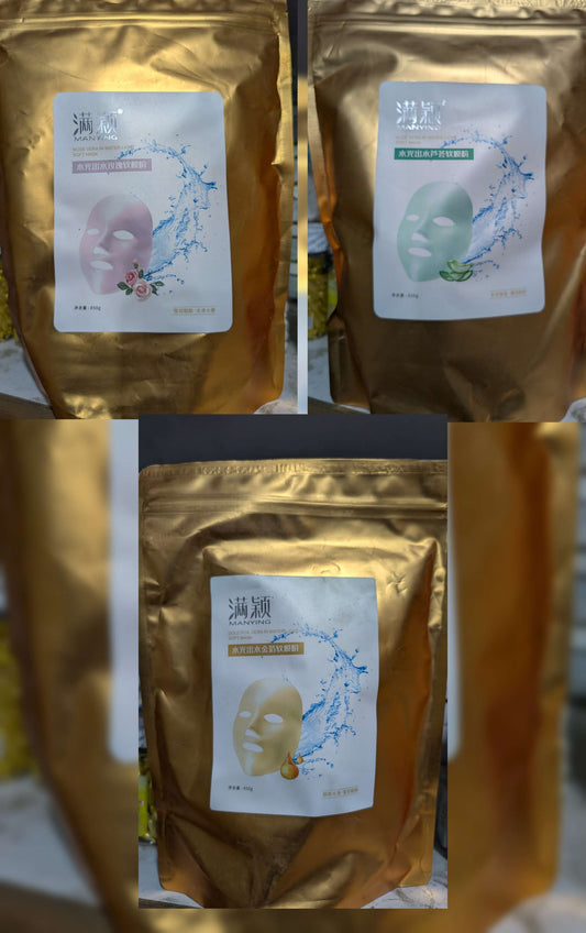 Manying Face jelly Mask facial treatment Large packet face glow & whiten in first application 850gm