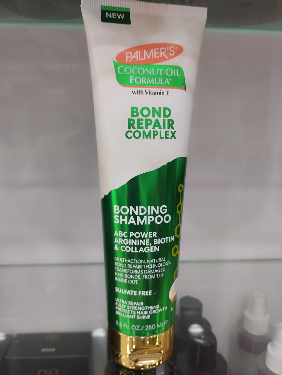 Palmers coconut oil BOND repair shampoo Sulfate FREE for dry damages 250ml