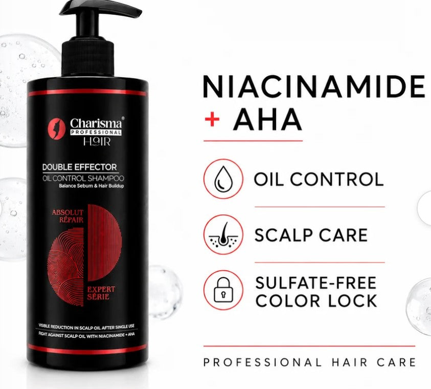 Charisma professional Oil Control Shampoo – Double Effector 500ml