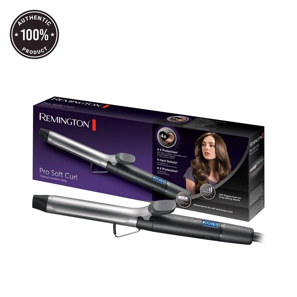 REMINGTON CI6525 PRO SOFT HAIR CURLER with 1 year warranty