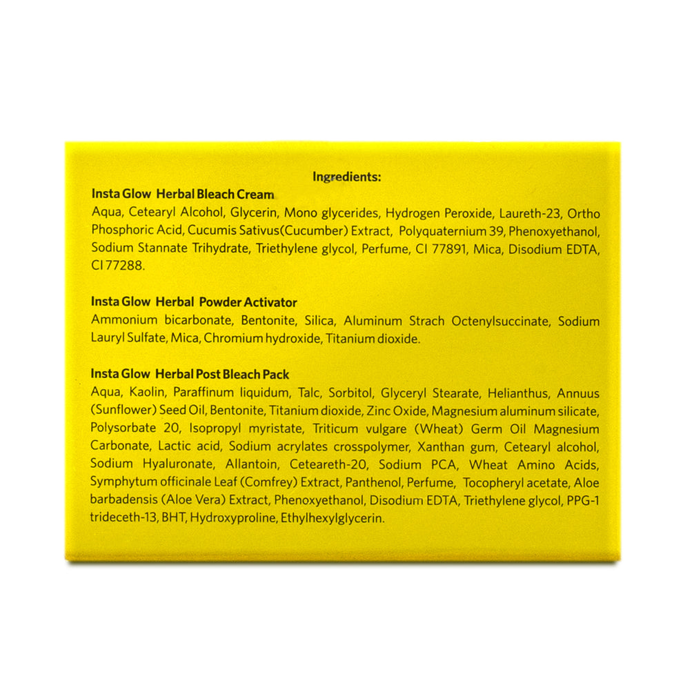 VLCC Insta Glow Herbal Bleach Kit