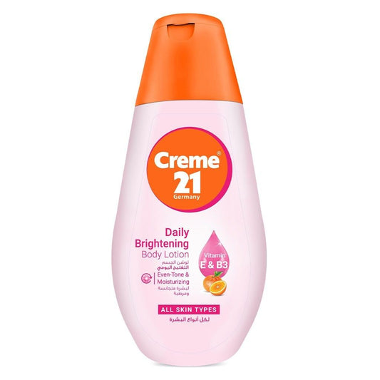 Creme 21 daily brightening body lotion vitamin E & B3 250ml