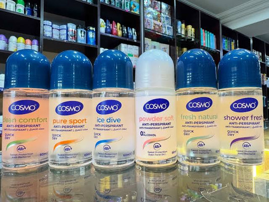 Cosmo Anti-perspirant Quick Dry RollOn 60ml