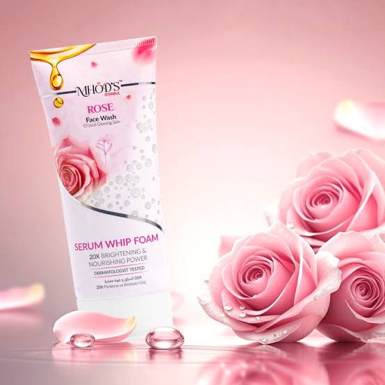 Mhods Rose facial foam serum face wash 100gm
