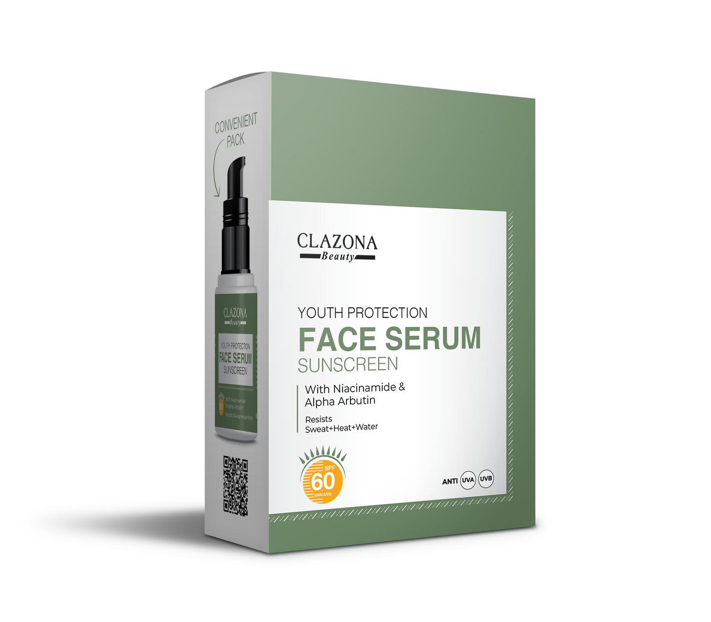 Clazona Face Serum Sunscreen - SPF 60