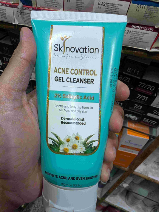Skin innovation acne control gel cleanser medicated for oily skin 150ml
