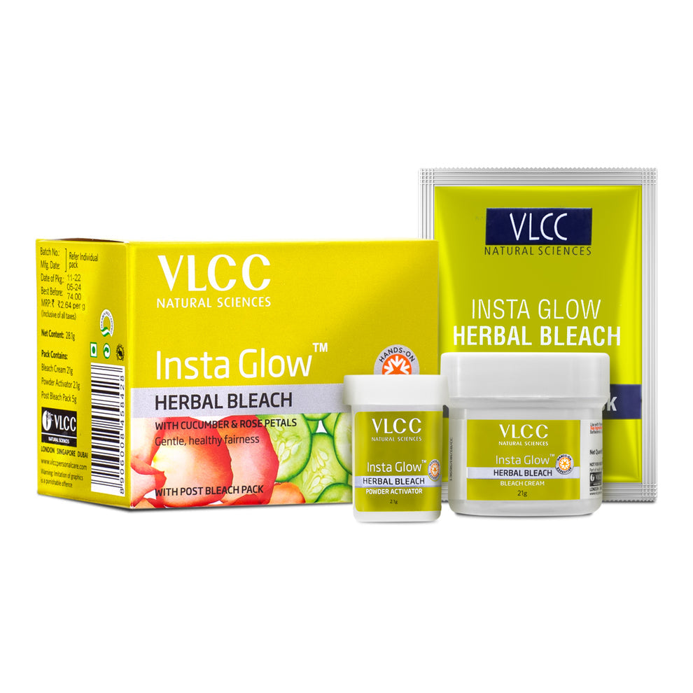 VLCC Insta Glow Herbal Bleach Kit