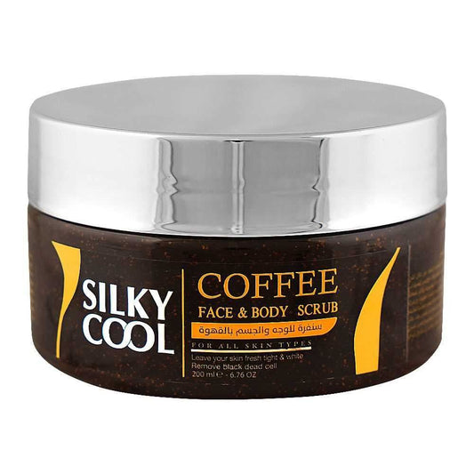 Silky cool Face & Body Scrub Gel Coffee 200ml