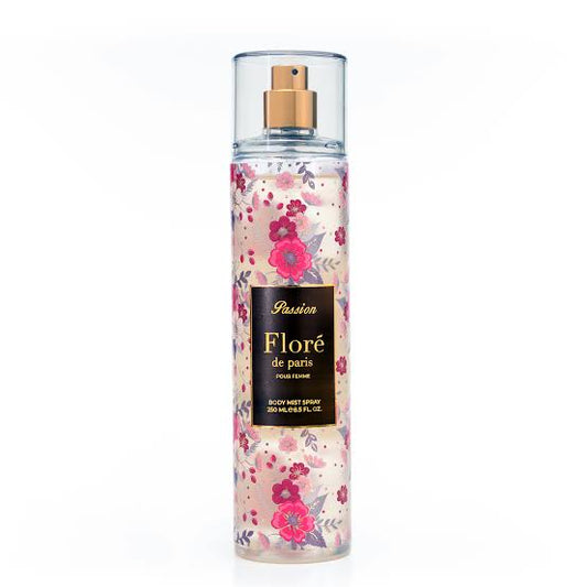 Passion FLORE de Paris perfumed body mist spray 250ml