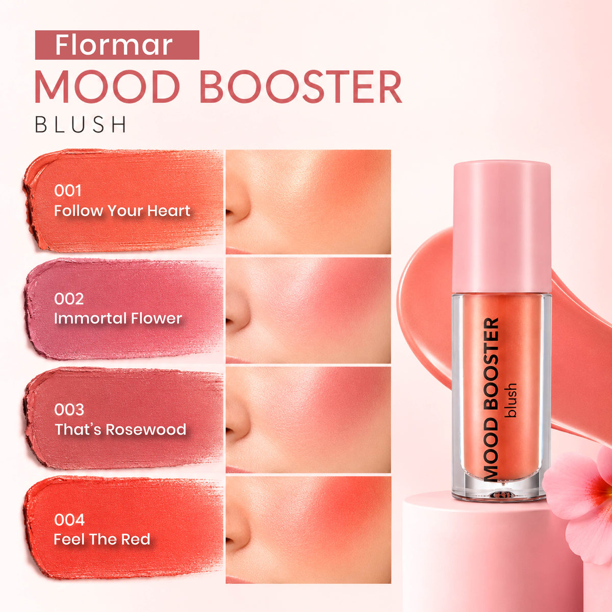 Flormar mood booster blush