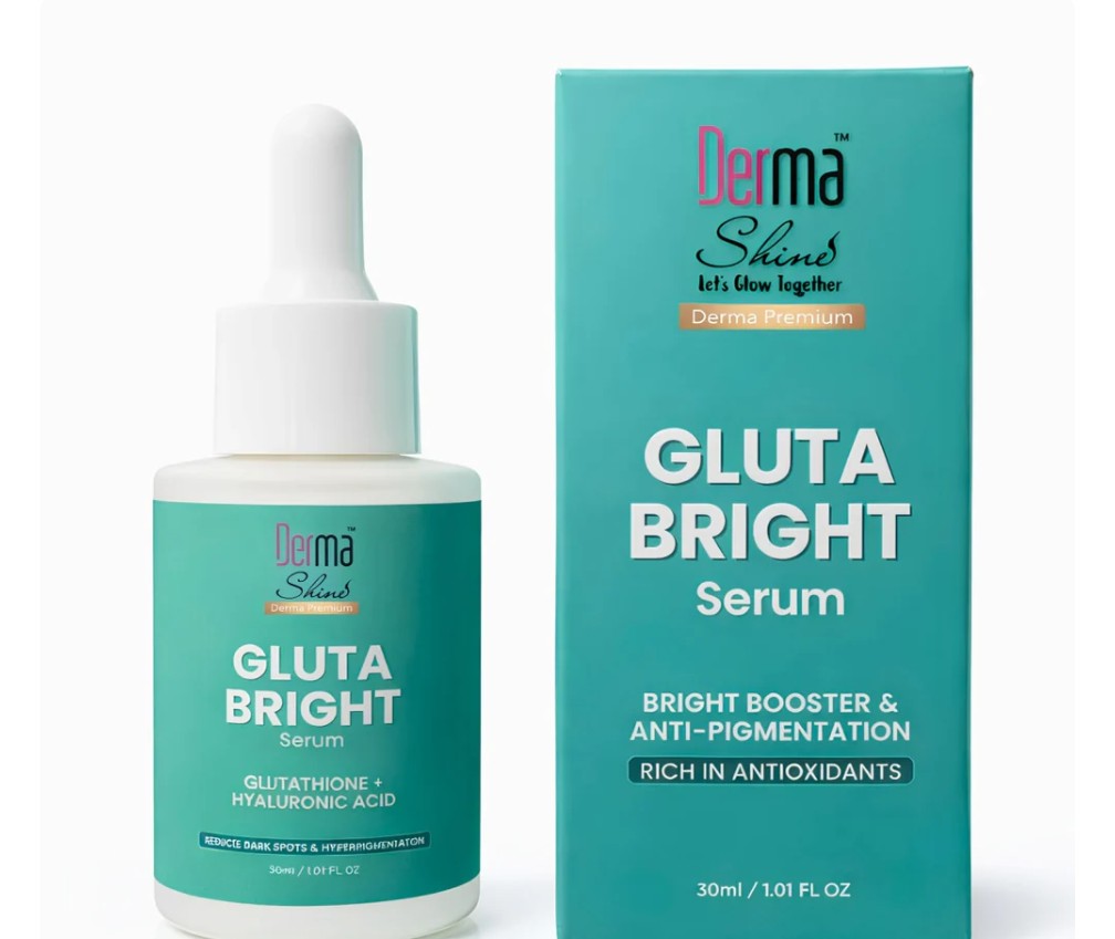 Derma shine Premium Gluta Bright face Serum30ml
