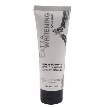 Color Colour Express Extra Whitening Face Wash Herbal 120ml