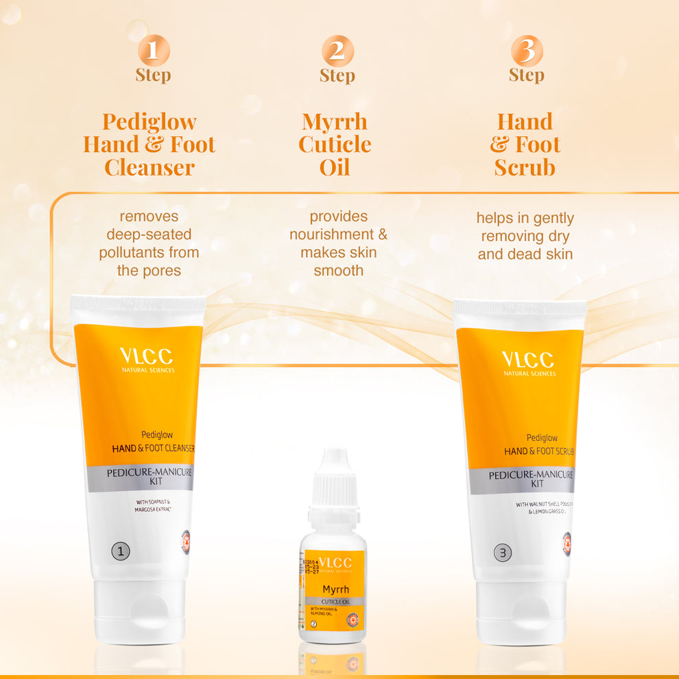 VLCC Pedicure-Manicure Hand & Foot Kit