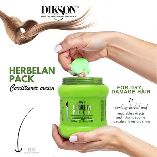 Dikson Herbelan Hair Mask 1000ml  Repair & Nourish for Dry, Damaged Hair