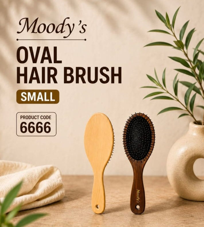 Moody's Moodys Oval Hair brush small product code 6666