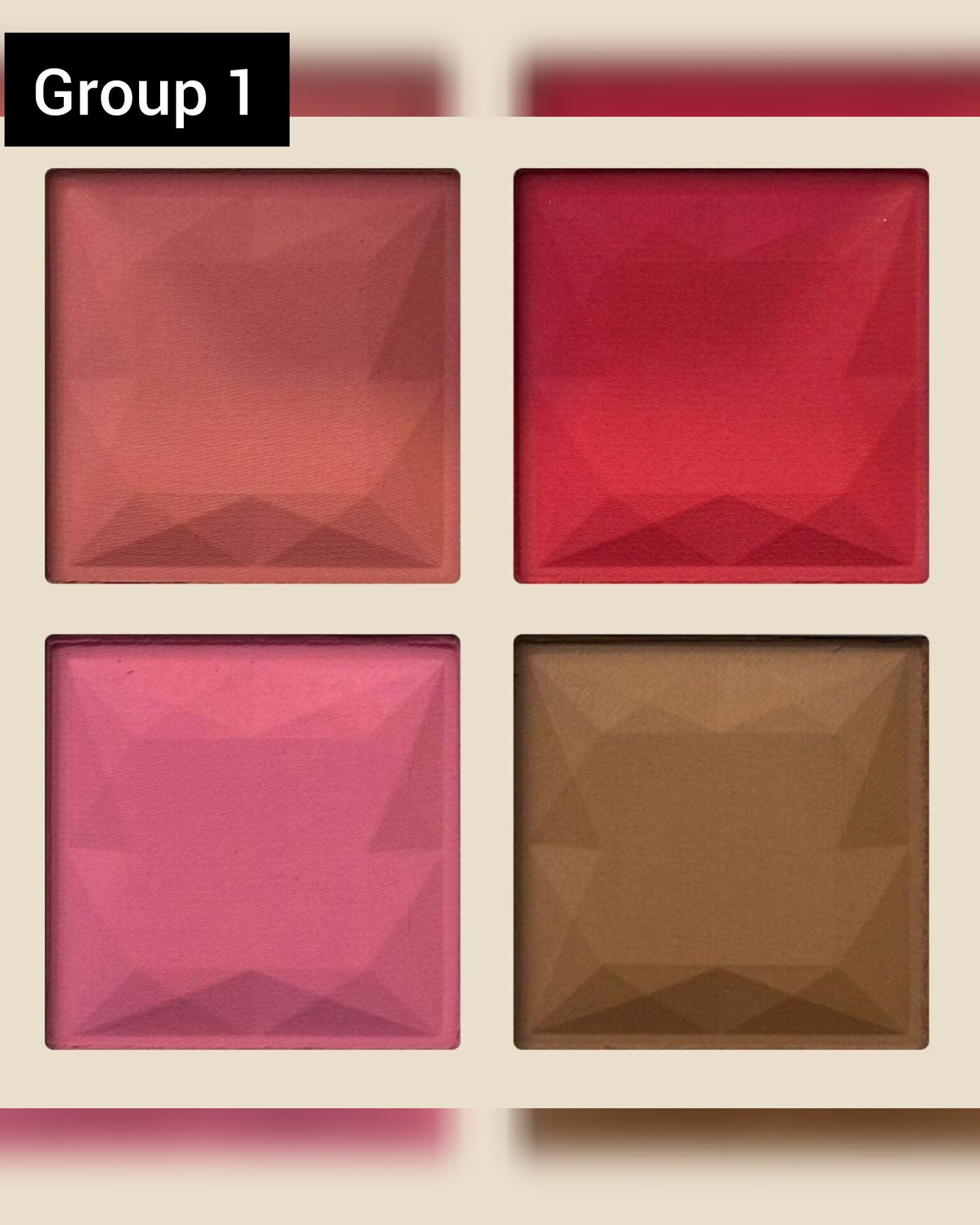 Clazona Blush palette 4 IN 1