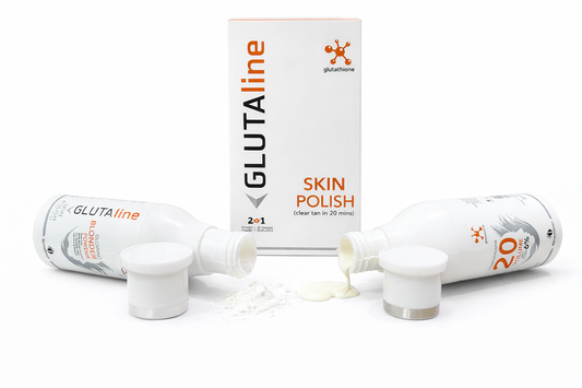 Dermasense GlutaLine 2in1 skin polish powder 100gm developer 200ml