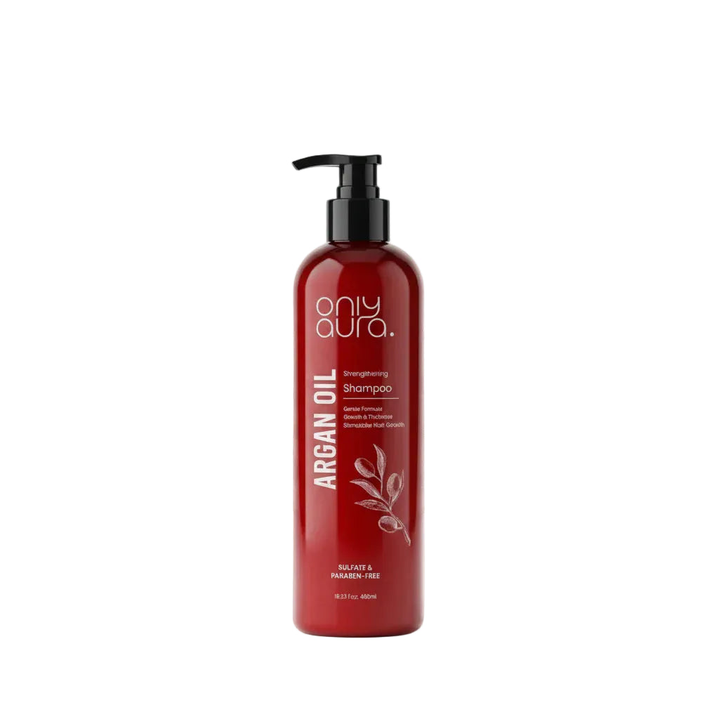 OnlyAura only aura Naturals Moroccan Argan Oil sulfate free Shampoo 480 ML