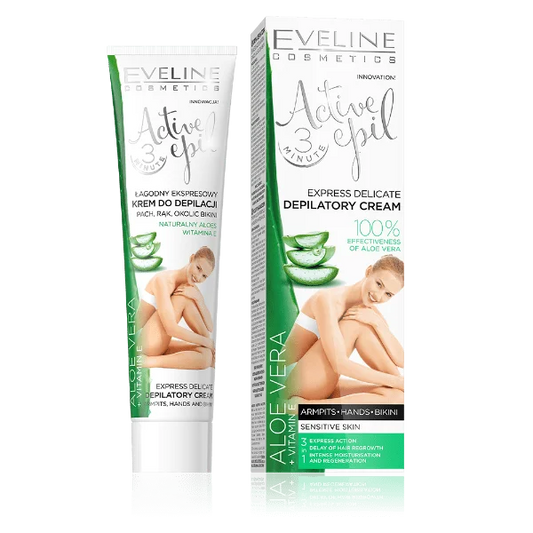 Eveline Depilatory Aloe Vera Cream Sensitive 125ml hair removing cream