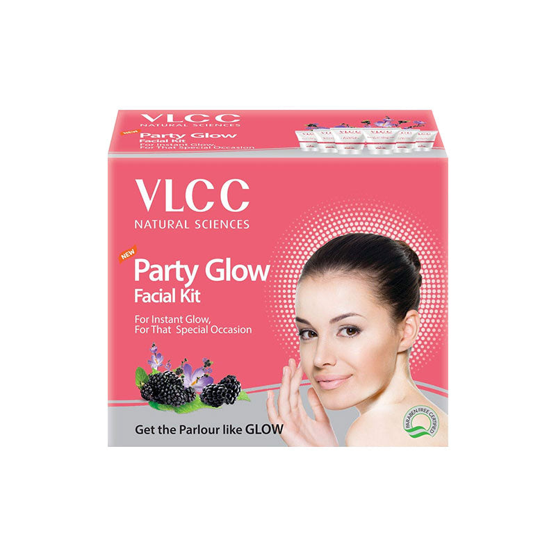 VLCC Party Glow Single Facial Kit 6Steps