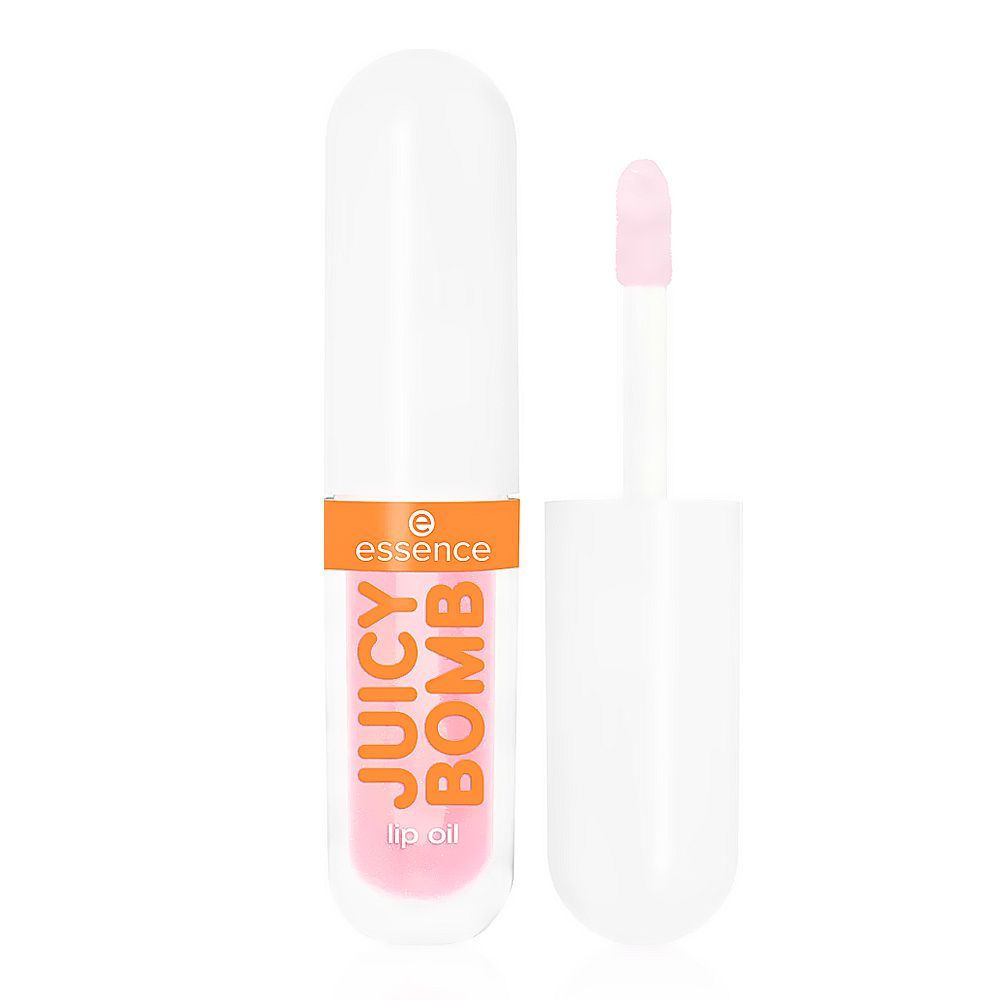 Essence Juicy Bomb Party Lip Oil, Vegan, 01 Peach Perfect, 2.4ml