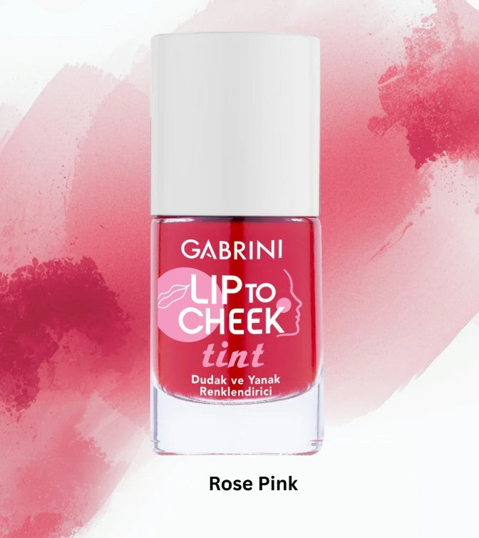 Gabrini Cheeks & Lips Tint rose pink
