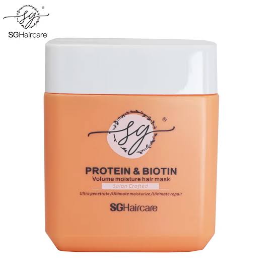 SG Hair Care Protein & Biotin Volume Moisture Hair Mask 500ml