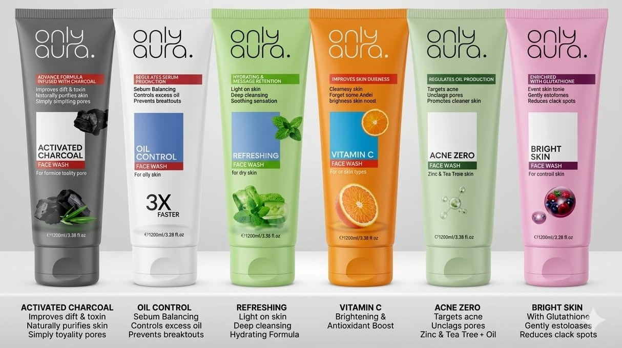 OnlyAura daily face wash 120ml