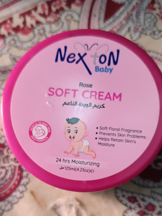 Nexton baby soft rose cream 125ml