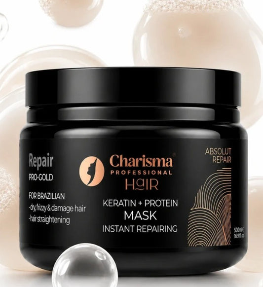 Charisma professional Hair Mask – Double Effector Keratin + Protein Instant Repairing