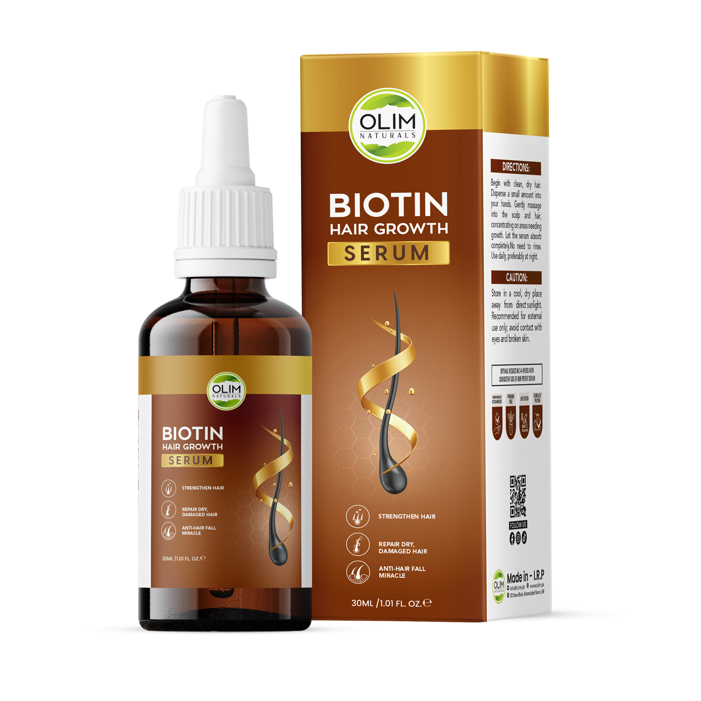 OLIM Biotin Hair Serum 30ml