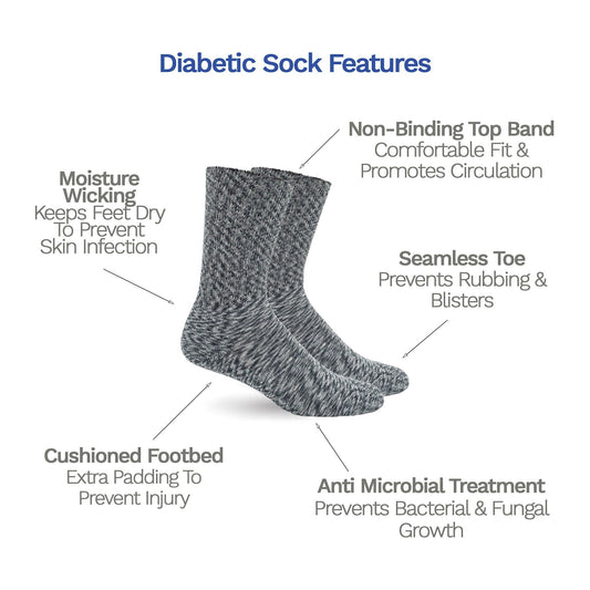 Socks for diabetic