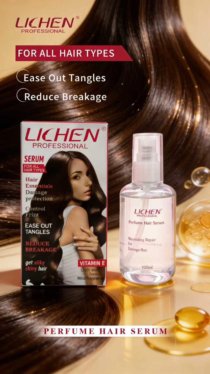 Lichen Lychen Vitamin E Hair Serum – Nourishing & Shine Boost Formula (100ml)