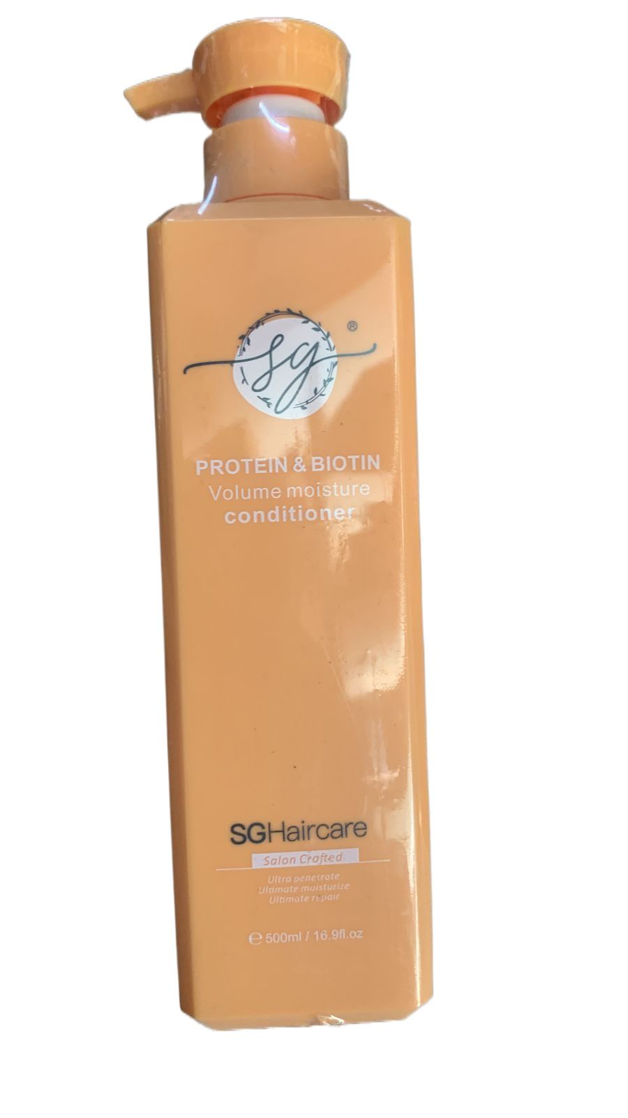 SG Hair Care Protein Biotin Natural Moisture Hair Care Conditioner 500ml