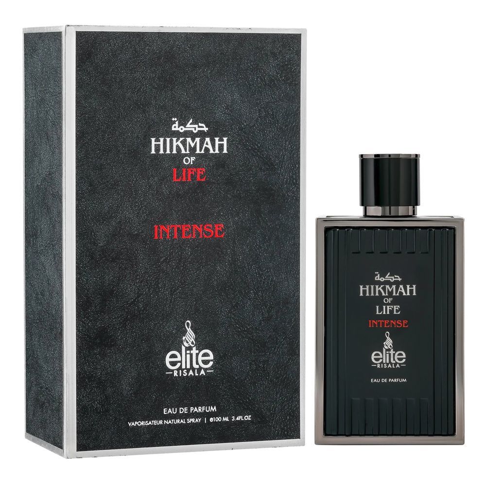 Risala Elite Hikmah Of Life Intense, Eau De Parfum, For Men, 100ml