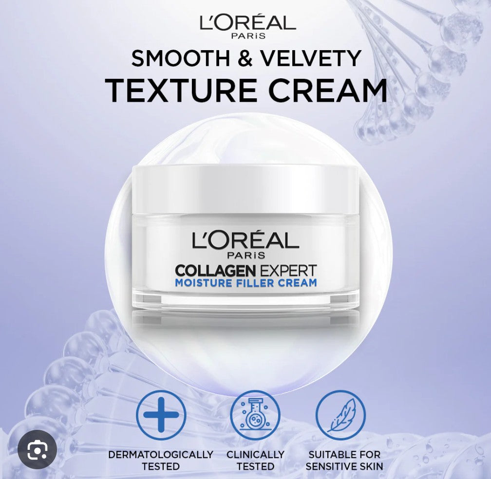 L'Oreal Loreal collagen expert moisture filler filling cream 50ml