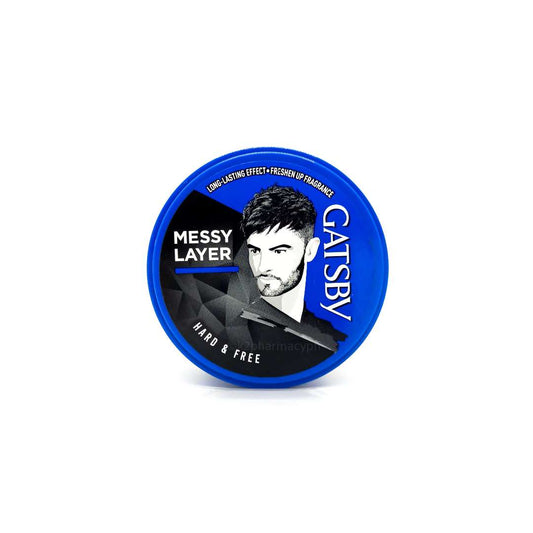 Gatsby Messy Layer Hard And Free Hair Wax 75g